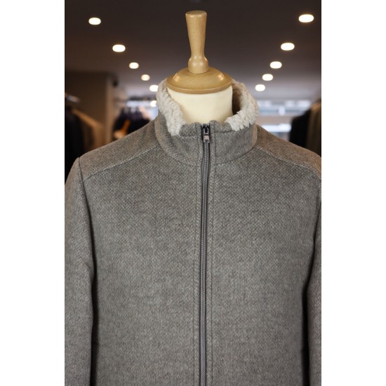 Seven Dials Tabacco Short Woolen Jacket Seven Dials Tabacco Short Woolen Jacket