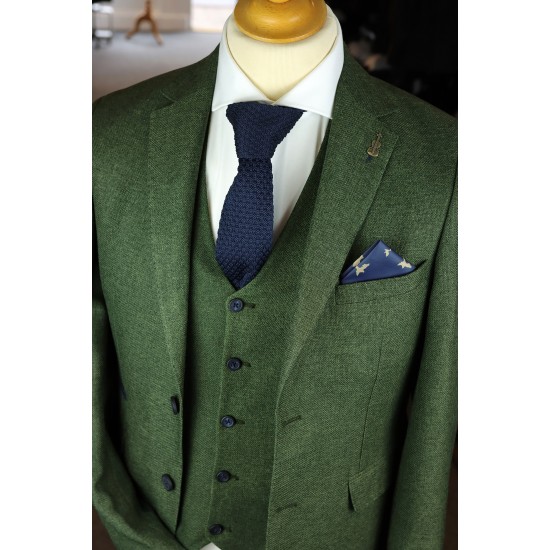 Fratelli Uniti Green 3 Piece Suit