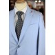 Mulish Slim Fit Light Blue 2 piece suit
