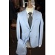 Mulish Slim Fit Light Blue 2 piece suit