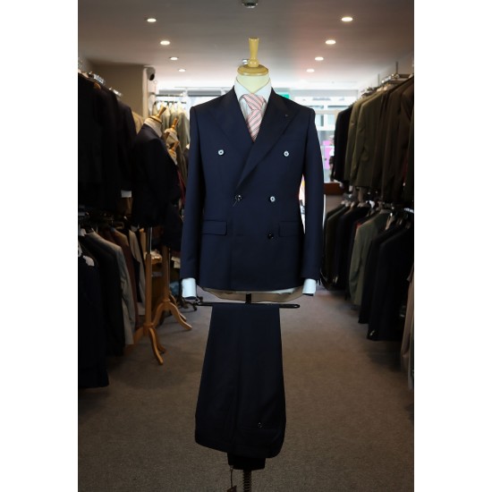 Torre Uomo Manoel Navy Double Breasted Suit Torre Uomo Manoel Navy Double Breasted Suit