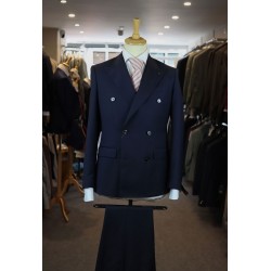 Torre Uomo Manoel Navy Double Breasted Suit