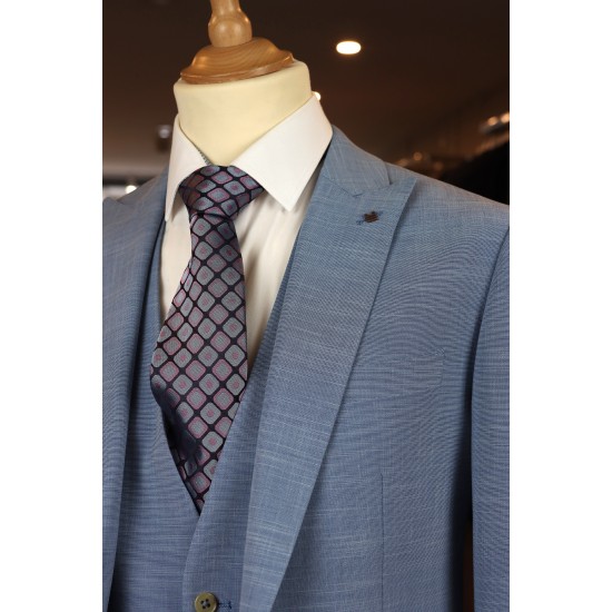 Torre Uomo Blue Marvin 3pcs suit
