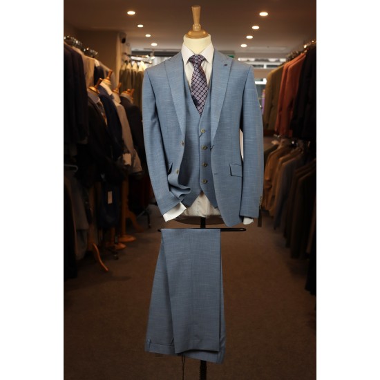 Torre Uomo Blue Marvin 3pcs suit