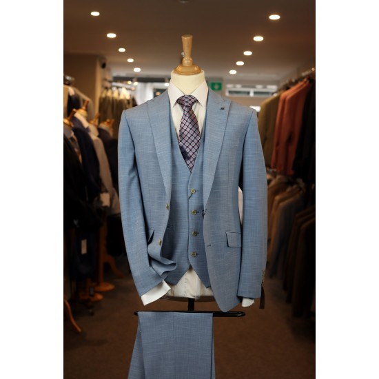 Torre Uomo Blue Marvin 3pcs suit