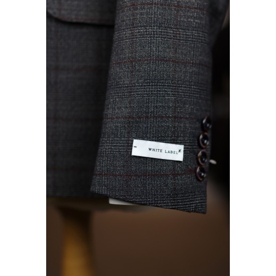 White Label Brown Check Suit White Label Brown Check Suit