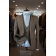 White Label Slim Fit Oliver Brown 3pcs suit
