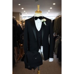 White Label Black 3 piece Tuxedo