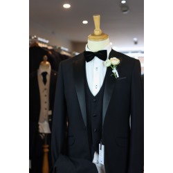 White Label Black 3 piece Tuxedo