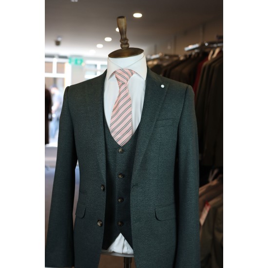 White Label Jacob Dark Green 3 piece suit White Label Jacob Dark Green 3 piece suit