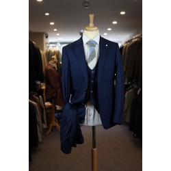 White Label Navy Jasper 3-pcs suit