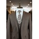 White Label Slim Fit Oliver Brown 3 piece suit