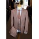 White Label Slim Fit Pink Oliver 3-piece suit