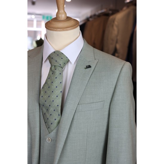 White Label Slim Fit Sage Oliver 3-piece suit