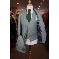 White Label Slim Fit Sage Oliver 3pc suit