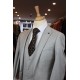 White Label Slim Fit Silver Oliver 3pc suit