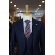 White Label Tapered Fit Dark Navy Jasper 3pc suit