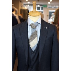 White Label Tapered Fit Dark Navy Mix and Match Jasper 3pcs Suit