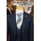 White Label Tapered Fit Dark Navy MM Jasper 3pcs Suit