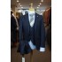 White Label Tapered Fit Dark Navy Mix and Match Jasper 3pcs Suit