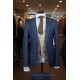 White Label Tapered Fit Indigo Jordan 2pcs suit