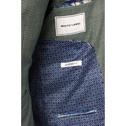 White Label Tapered Fit Sage Jasper 3pc suit