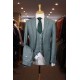 White Label Tapered Fit Sage Jasper 3pc suit