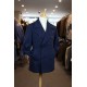 Torre Uomo Navy Barnett Double Breasted Peacoat
