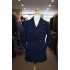 Torre Uomo Navy Barnett Double Breasted Peacoat