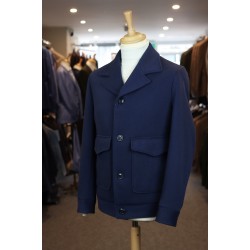 Torre Uomo Benton Navy Overcoat