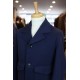 Torre Uomo Benton Navy Overcoat