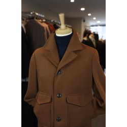 Torre Uomo Benton Rust Overcoat