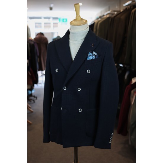 Two-BI navy double breasted blazer Two-BI navy double breasted blazer