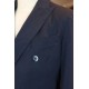 Two-BI Navy Double Breasted Blazer