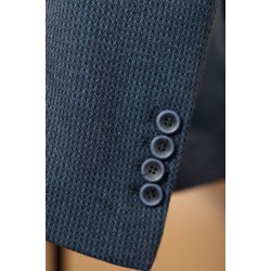 Two BI Navy Single Breasted Blazer