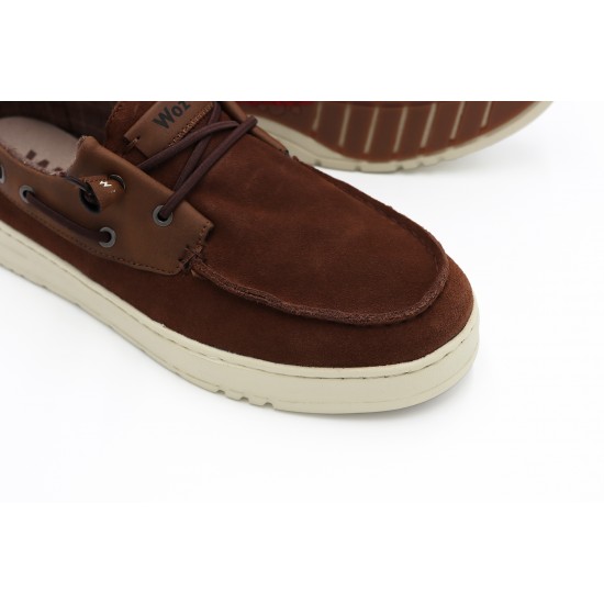 Woz James Suede Coffee Shoes
