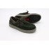 Woz James Suede Dark Green Shoes