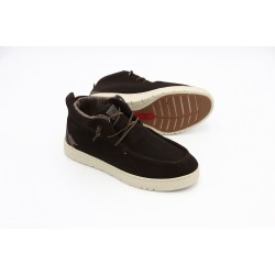 Woz Oliver Grip Suede Dark Brown boots