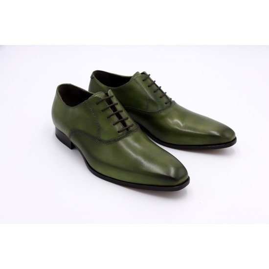 iMaschi Green Leather Shoes