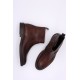 iMaschi brandy colour leather boots