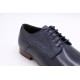 iMaschi Handcrafted Navy Pattern Shoes (2958A) by www.lallymenswear.com