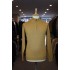 Kessler Mustard Half Zip Merino Wool Blend Pullover