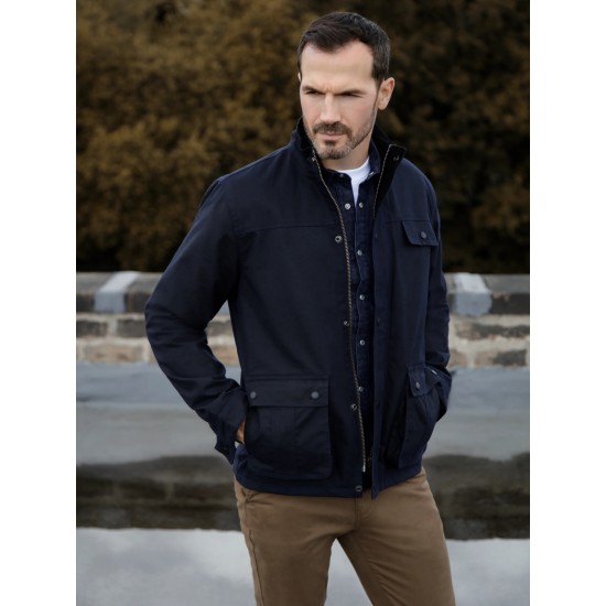 Mish Mash Utilis Navy Wax Jacket