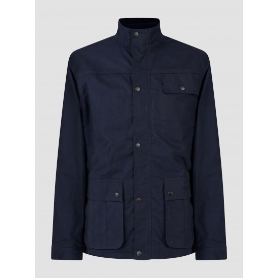 Mish Mash Utilis Navy Wax Jacket