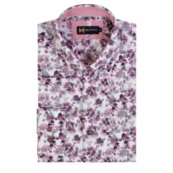 Mish Mash Bedrock White Pink Shirt Mish Mash Bedrock White Pink Shirt