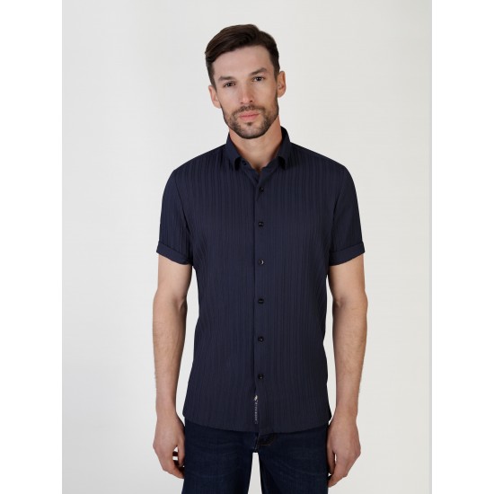Mish Mash Ello Navy Short Sleeve Shirt