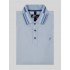 Mish Mash Finn sky blue polo
