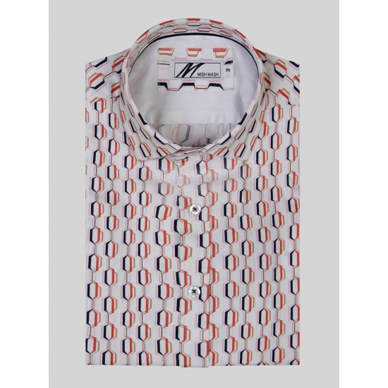 Mish Mash Florence White Short Sleeve Shirt