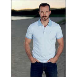Mish Mash Capri off white sky polo
