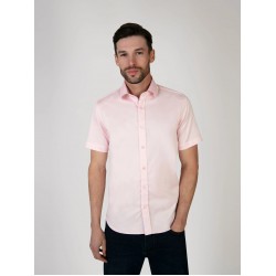 Mish Mash Rosewood Pink Short Sleeve Shirt